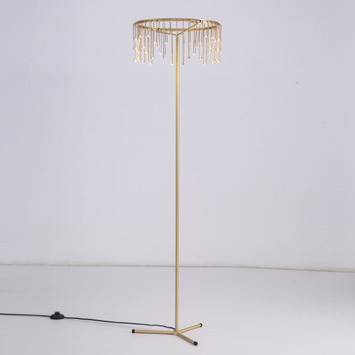 Торшер ML23001008-1A gold