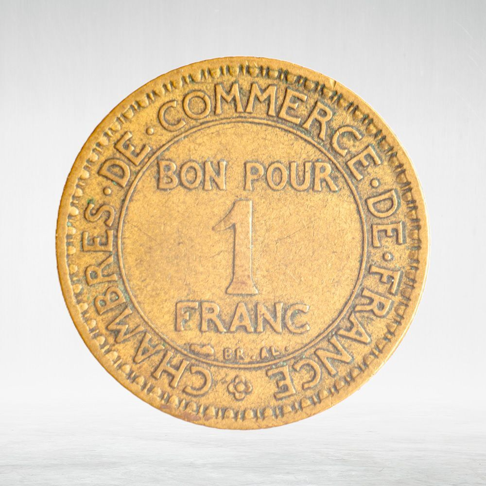 France, 1 Franc 1920 - Chambers of Commerce, XF