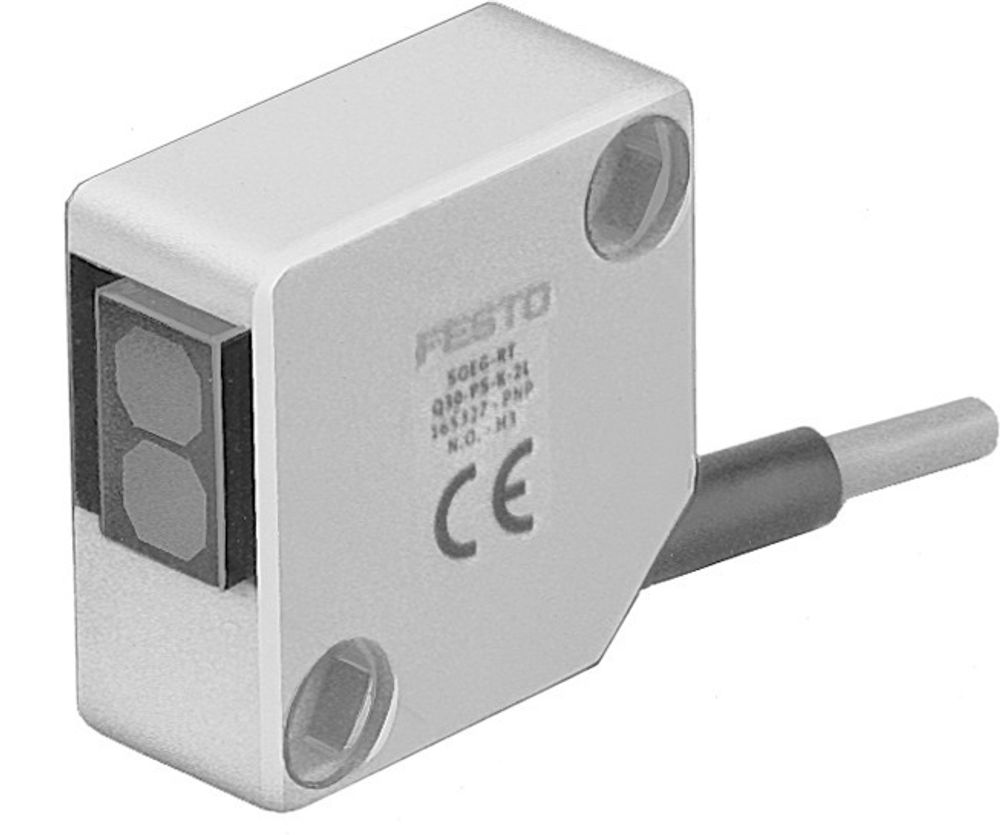 SOEG-RT-Q30-PS-K-2L, Датчик положения оптический диффузионный