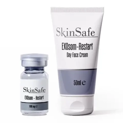 EXOsom-Restart + Face Cream Skin Safe | Комплекс экзосом в комплекте с кремом
