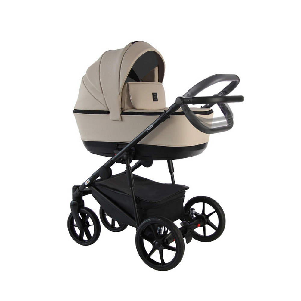 Детская коляска Sevillababy Tisso 2 в 1 латте экокожа