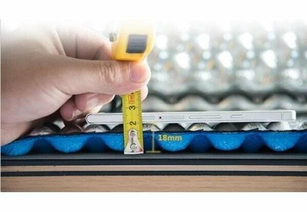 Складной коврик Naturehike NH19QD008  голубой