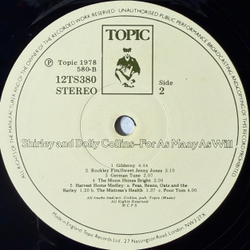 Виниловая пластинка Shirley And Dolly Collins – For As Many As Will LP