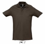 Поло SPRING II 100% хлопок 210 грамм Коричневый  M