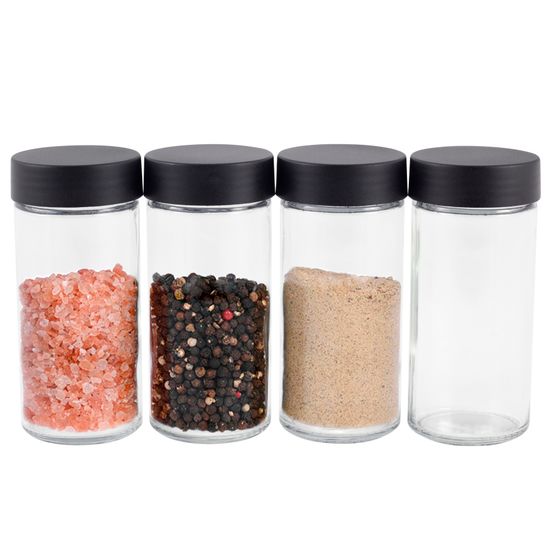 Набор ёмкостей для специй 12 шт. Ofenbach NB 101001 на квадратной подставке из нержавеющей стали