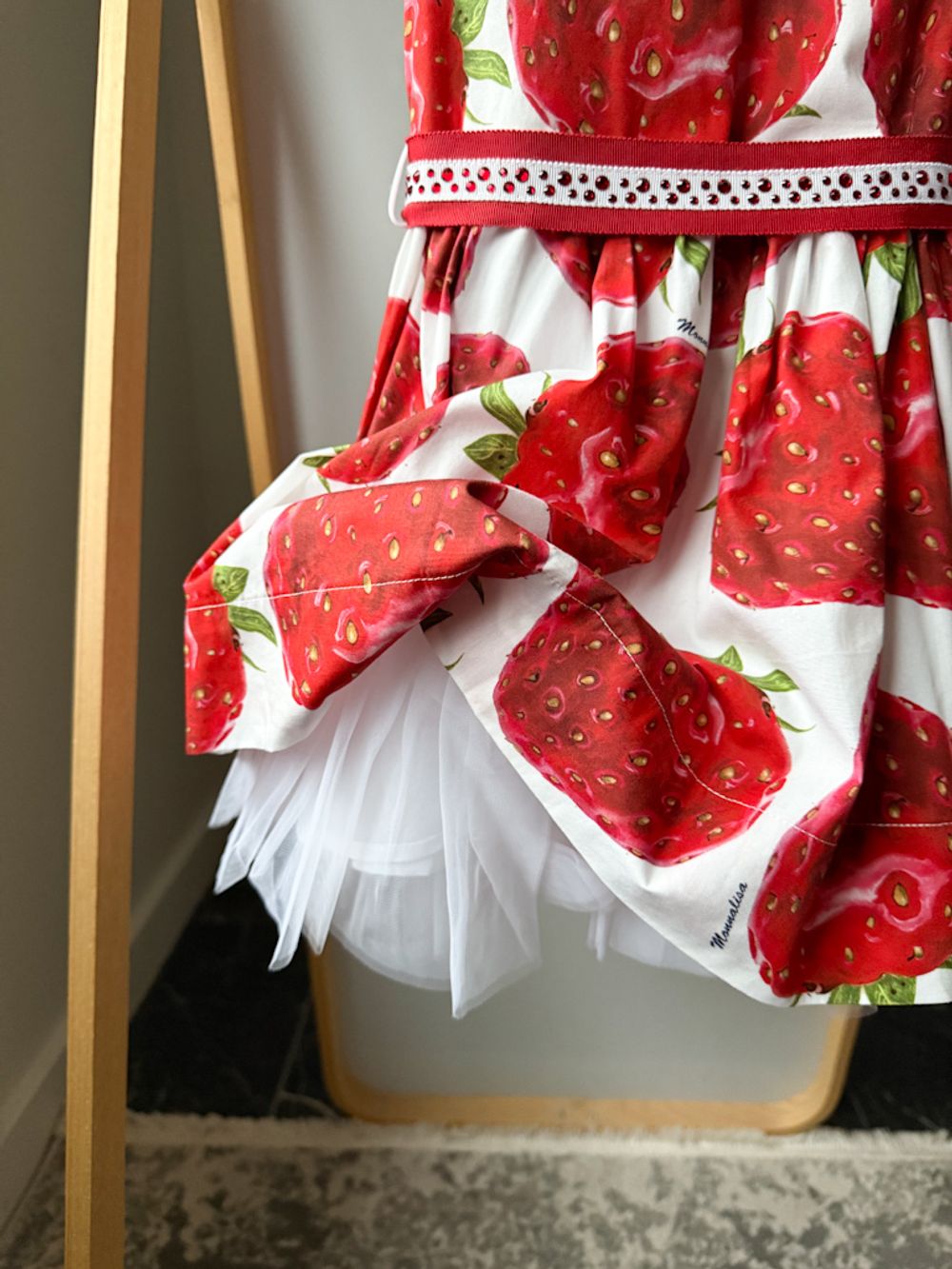 Хлопковое платье Monnalisa, 80