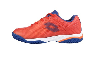 детские Кроссовки теннисные Lotto Mirage 300 III ALR - nectarine/royal gem