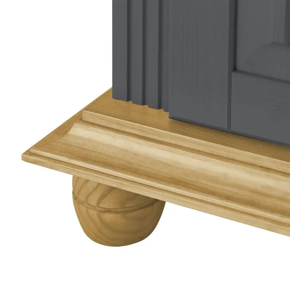 Комод Хельсинки в прихожую для обуви и вещей из сосны