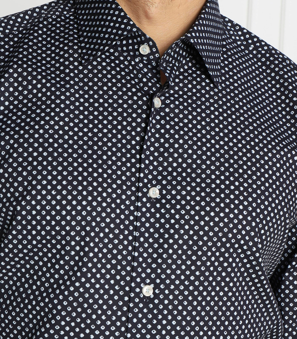 рубашка h-joe-kent-c1 BOSS BLACK - темно-синий(50494726)