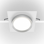 Встраиваемый светильник Maytoni Hoop DL086-GX53-SQ-WS
