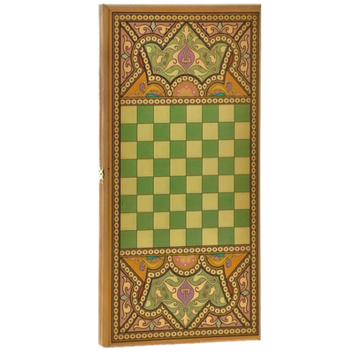 Нарды "Персидские" в деревянном коробе, средние  SA-PE-M