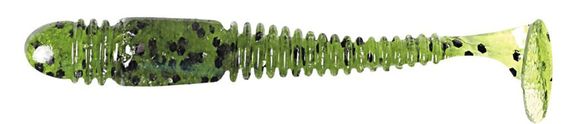 Виброхвосты съедобные LJ Pro Series TIOGA 3.4in (8,64 см), цв. PA01, 6 шт.