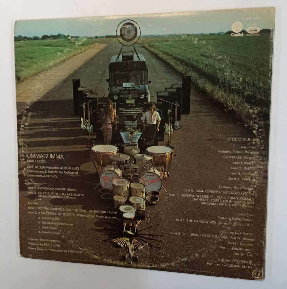 Винтажная виниловая пластинка Pink Floyd Ummagumma (USA 1975)