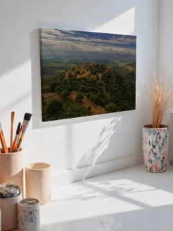 Картина на стену 40 X 50 Горная деревушка