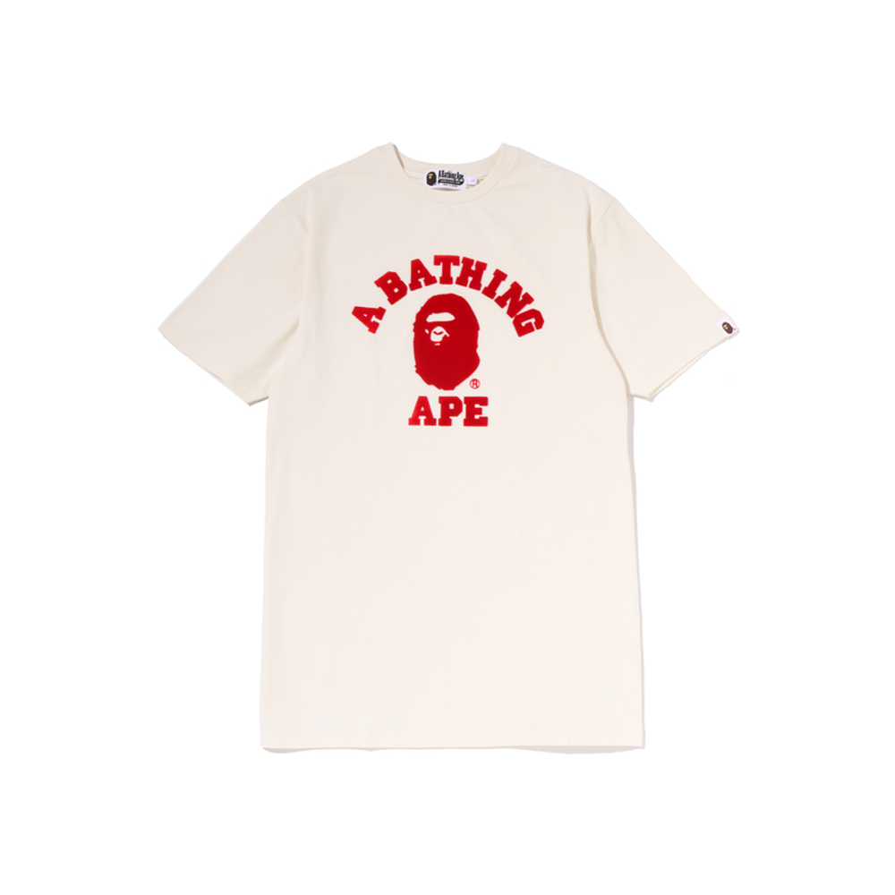 A Bathing Ape Bathing Ape Ss26 Short Sleeved Dresses айвори
