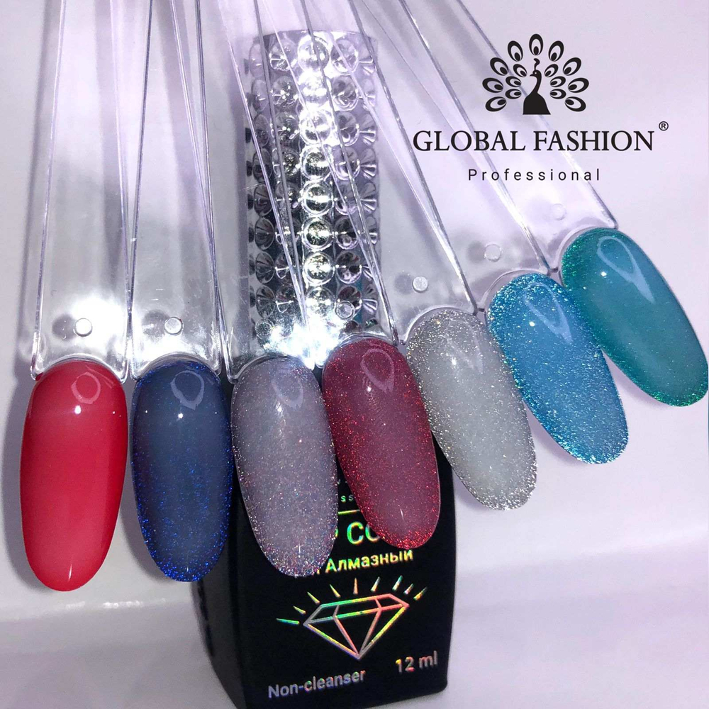 Молочный топ без липкого слоя (топ/финиш) Global Fashion Milk Top Coat, 12 мл