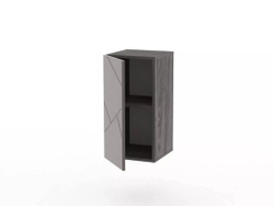 НМ 014.53-02 Шкаф Summit / ясень анкор тёмный / графит софт