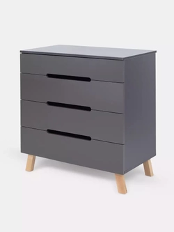 Комод пеленальный Rant Indy Pro 800/4 Moon Grey