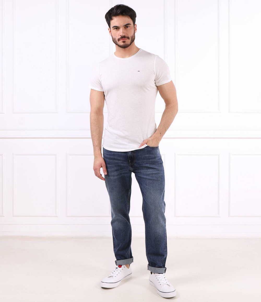 джинсы dad Tommy Jeans - темно-синий(DM0DM15569)