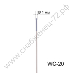 Вольфрамовый электрод WC-20 1,0мм / 175мм (1шт.) FoxWeld