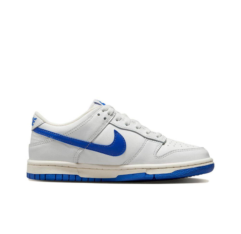 Кроссовки Nike Dunk Low 'White/Royal' (GS) DH9765-105