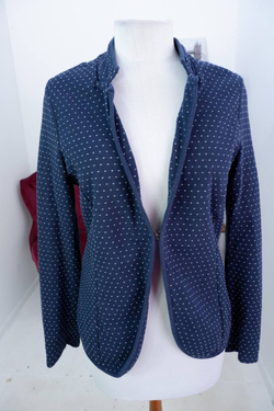 Жакет Tom Tailor в горошек, маркировка XL, визуально на 50 размер