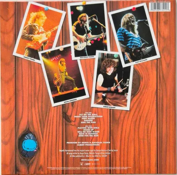 AC/DC – Fly On The Wall (Coloured Gold) LP