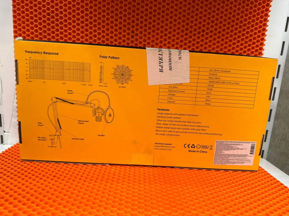 Микрофонный комплект Maono AU-A03 черный