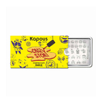 2 Kapous Professional Nails Пластина для стемпинга, Smile  ,