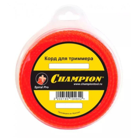 Леска CHAMPION Twisted Square 2,4*12 м (витой квадрат)   C7003