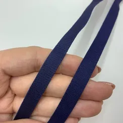 Резинка бретелечная темно-синяя 10 мм (цв. 061), 640/10