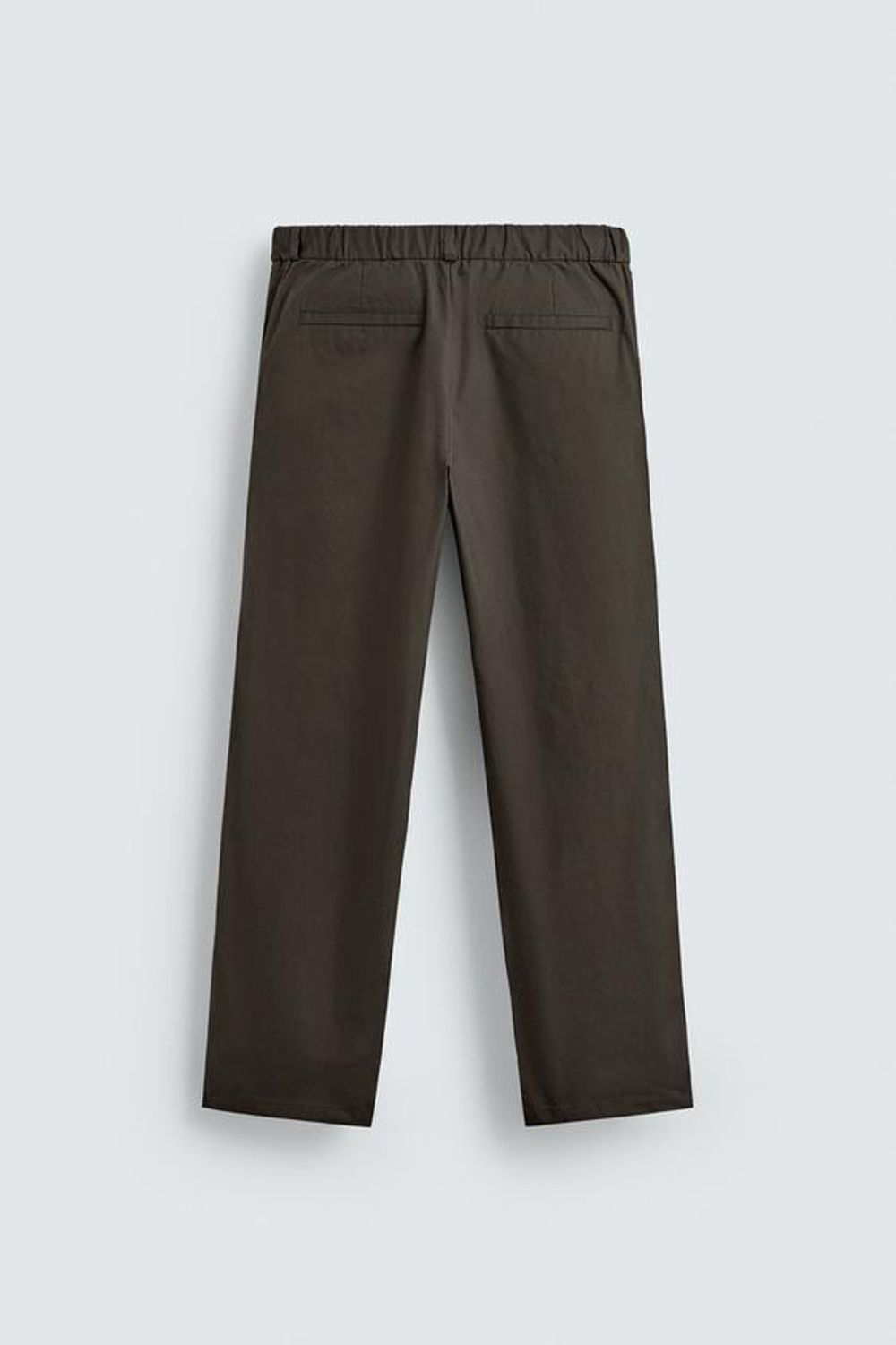 ZARA БРЮКИ-ДЖОГГЕРЫ ИЗ ТЕХНИЧЕСКОЙ ТКАНИ, КОРИЧНЕВЫЙ