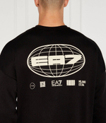 Худи EA7 - черный(7M000013 AF10432)