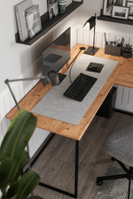 Угловой письменный стол ODIN 140х150 - сосна