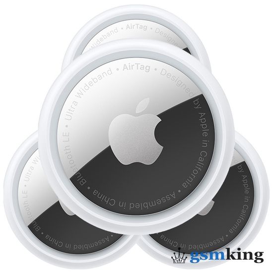 Apple AirTag 4 Select (4 штуки) Silver MX542RU/A