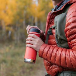 Термокружка Klean Kanteen TKWide Twist Cap 16oz (473 мл) Tiger Lily