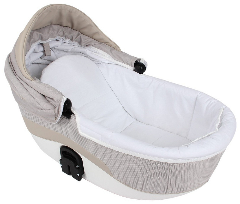 Детская коляска Indigo Indigo New 3 в 1 с автокреслом Avionaut Cosmo Grey In01 бежевый
