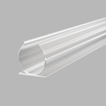 Пластиковый профиль для гибкого неона Maytoni D22мм 1м 20092