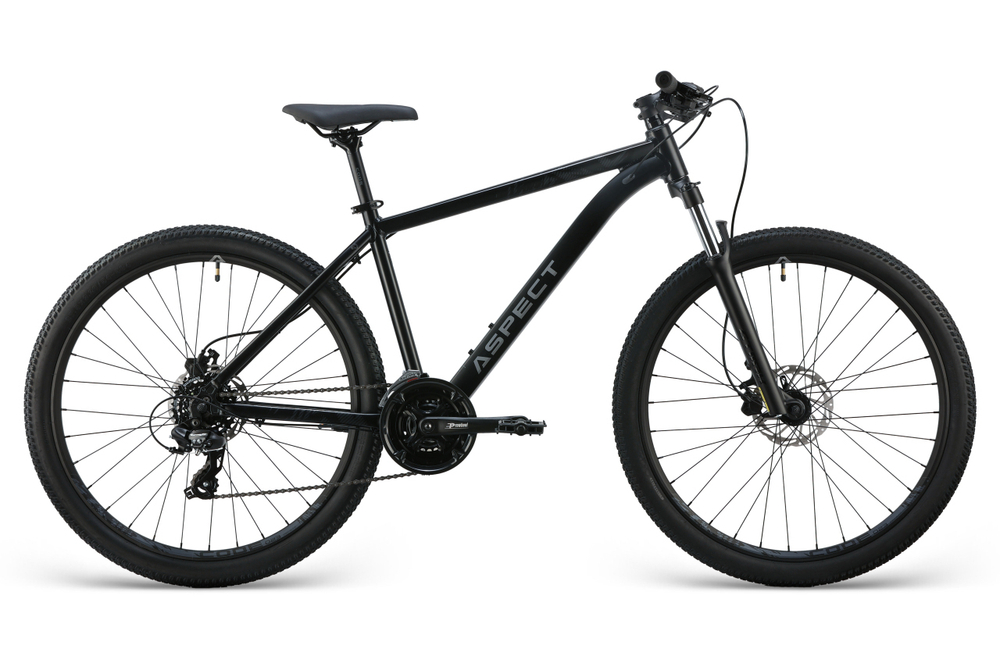 Велосипед Aspect RADIUM 3X PRO 27.5 (2025) (M (18"), Черный)