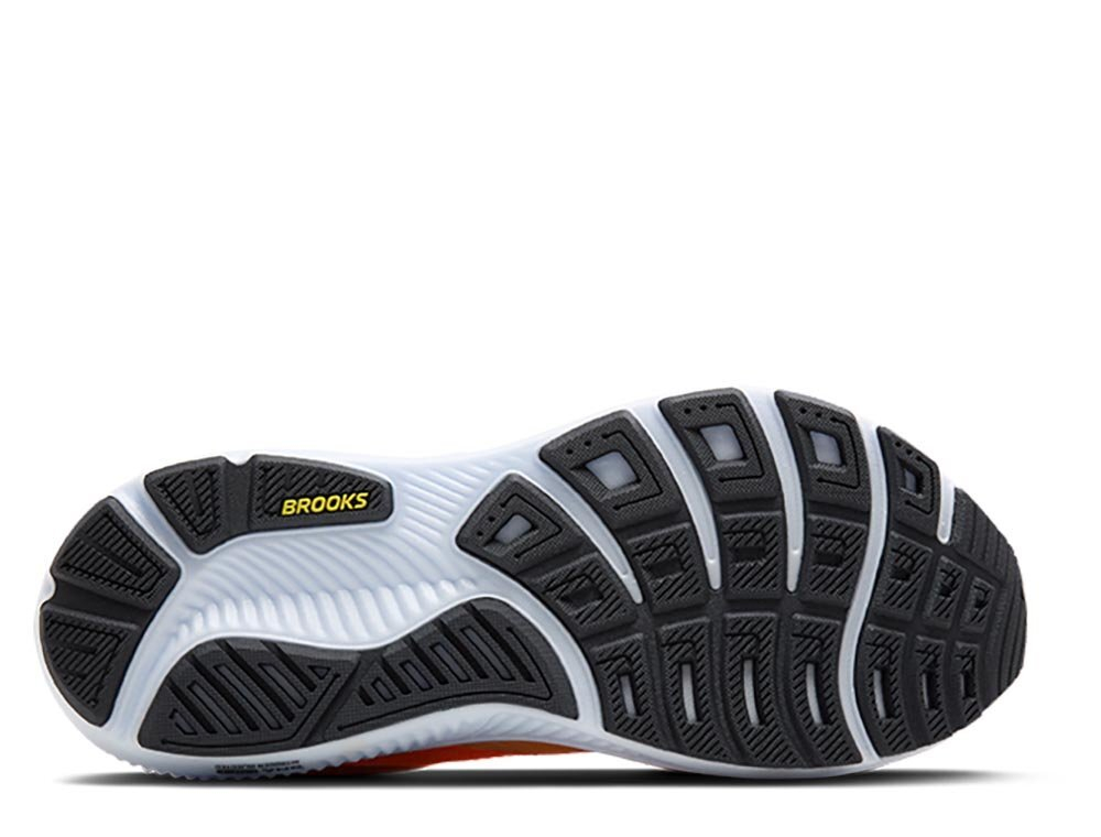 Кроссовки для бега мужские Brooks Ghost 17 Оранжево-Черные