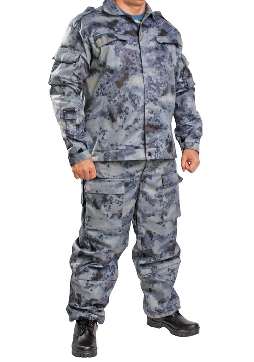 Костюм мужской "Спецназ" серый Атак
