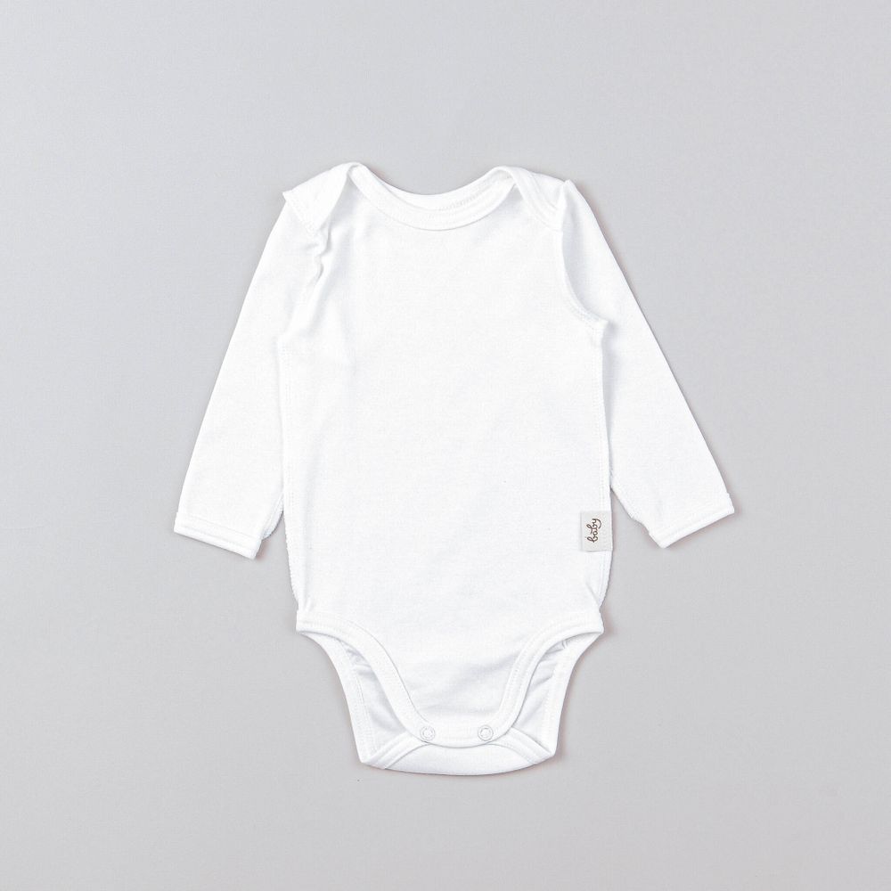 Боди с наружными швами "Молоко" 0+
