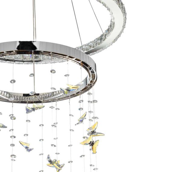 Люстра хрустальная с пультом Citilux ETERA CL322060