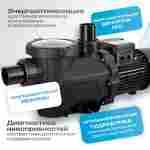 WL-KP2206 - Насос для бассейна 3,0 HP / 2,2 кВт / 30,9 м³/ч / до 247 м³ / 2,5″