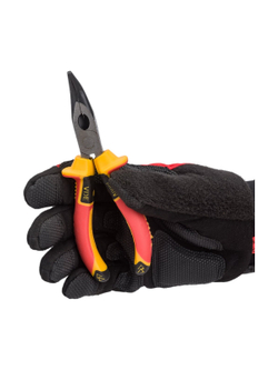 Изогнутые изолированные длинногубцы Gigant 160 мм GICNP-160