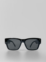 Очки 148 прямоугольные с широкой оправой и надписью на дужках