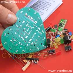 Музыкальное LED сердце-DIY