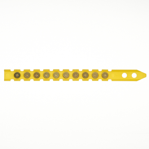 Монтажный патрон в кассете К-4 для порох. монтаж пистолетов (кал. 6,8х11 мм, желтый, 100 шт/уп) FEDAST