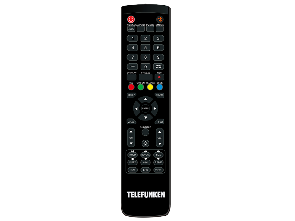 Телевизор Telefunken 32" TF-LED32S15T2 черный