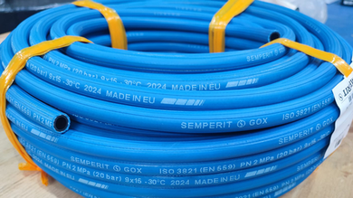 Акция - скидка 40% на рукава для газовой сварки Semperit